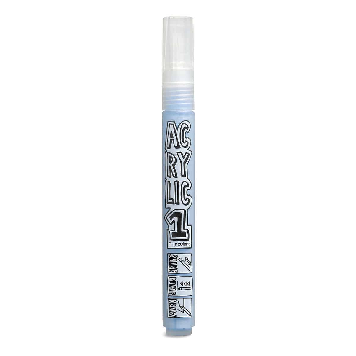 AcrylicOne MEDIUM, round nib 2.5mm – Single Colors- ac522 pastellblau