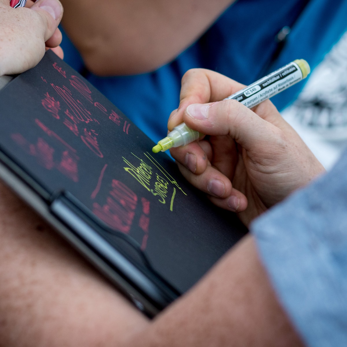 myNotepad, black - Writing block