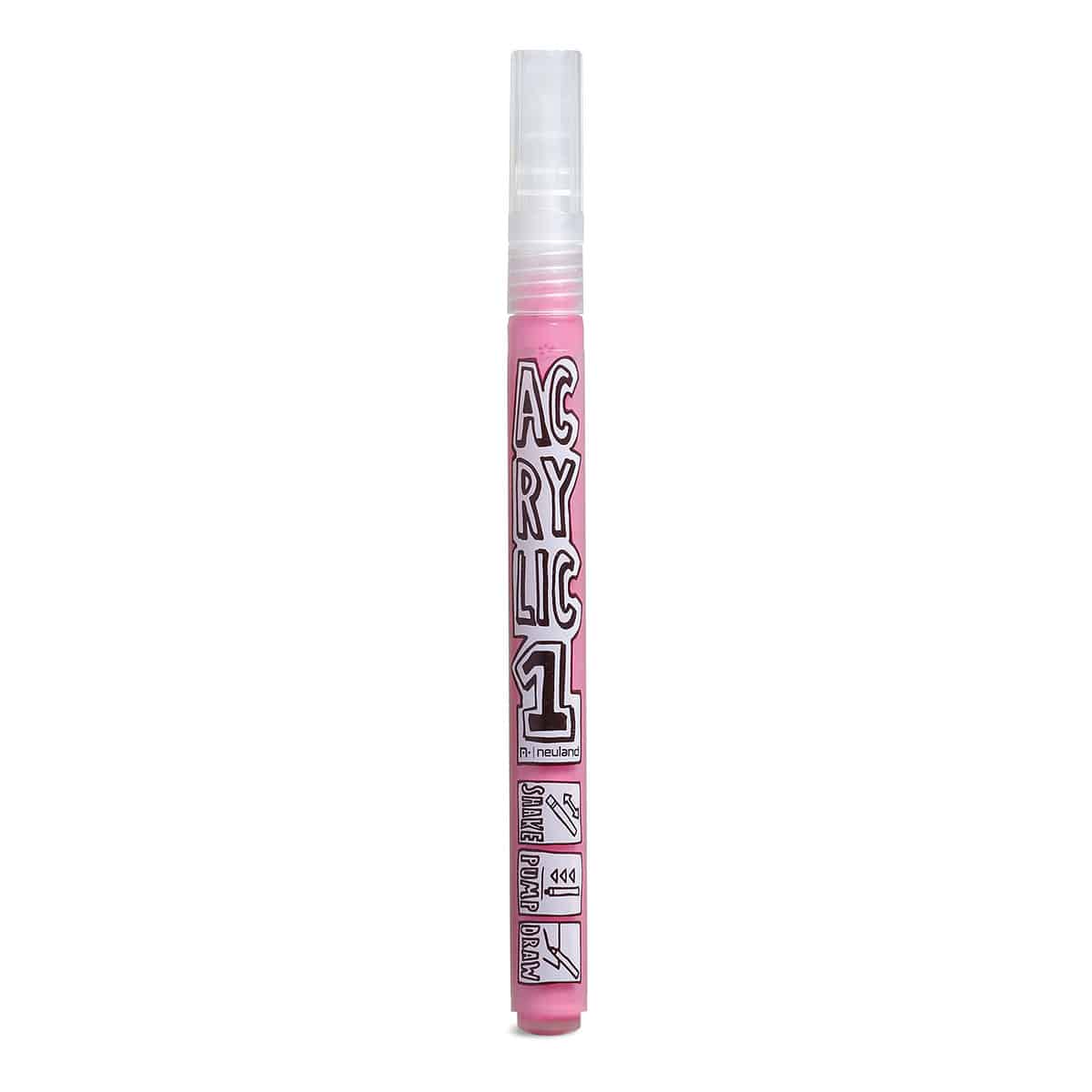 AcrylicOne FINE, ronde punt 1,5 mm, enkele kleuren- ac518 pink