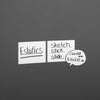 Estatics Pad A5, Wit