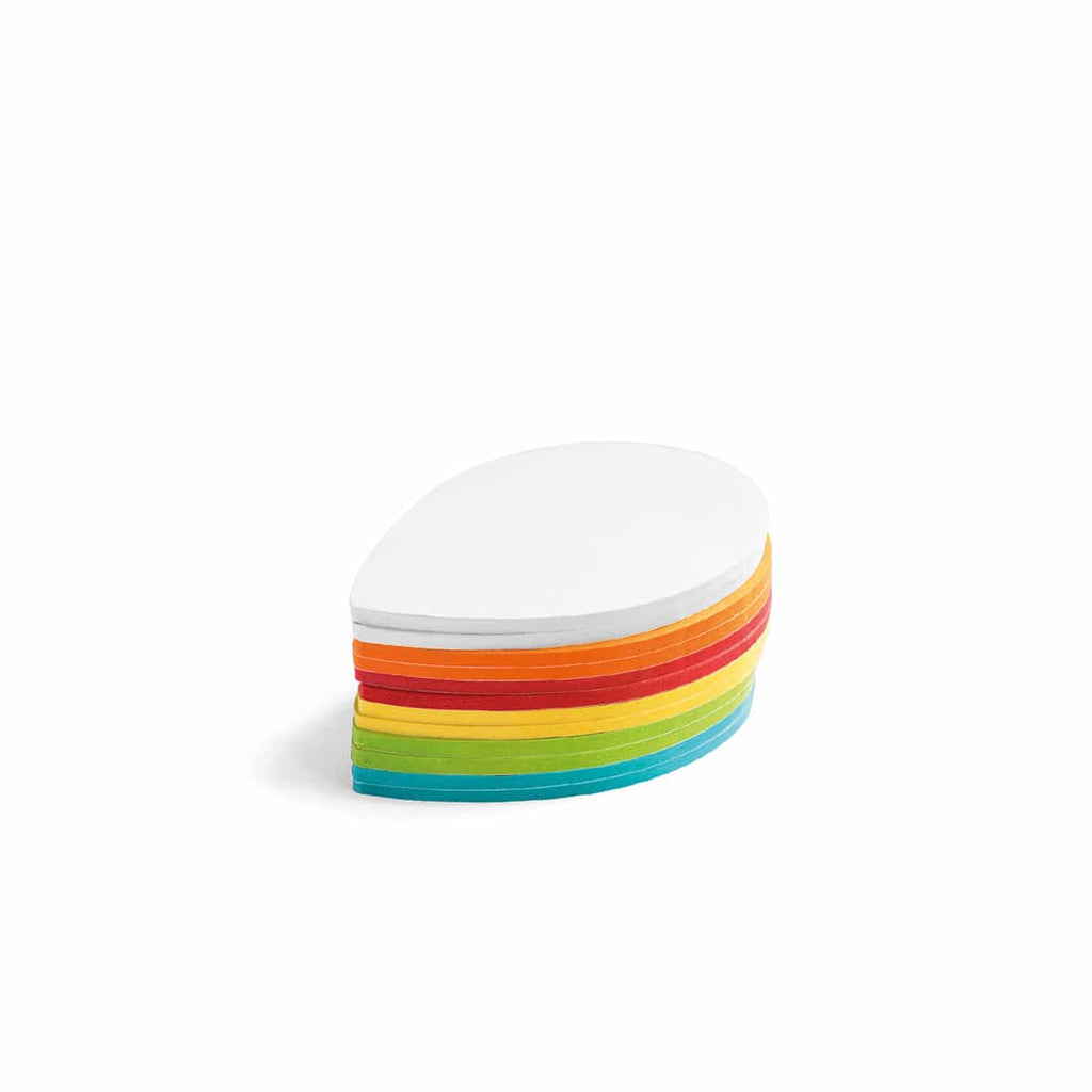 Stick-It Cards, leaf, 300 sheets, assorted