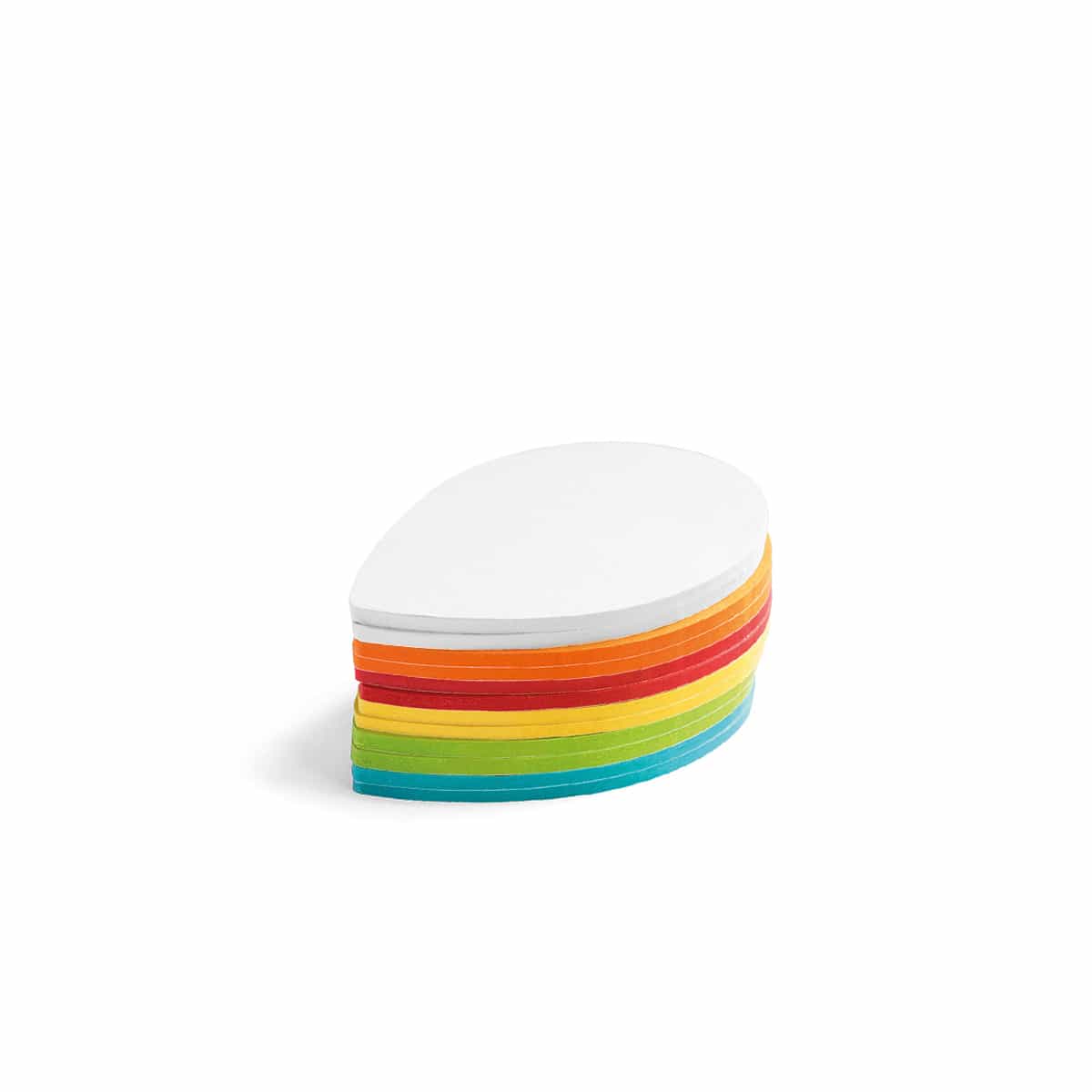 Stick-It Cards, leaf, 300 sheets, assorted