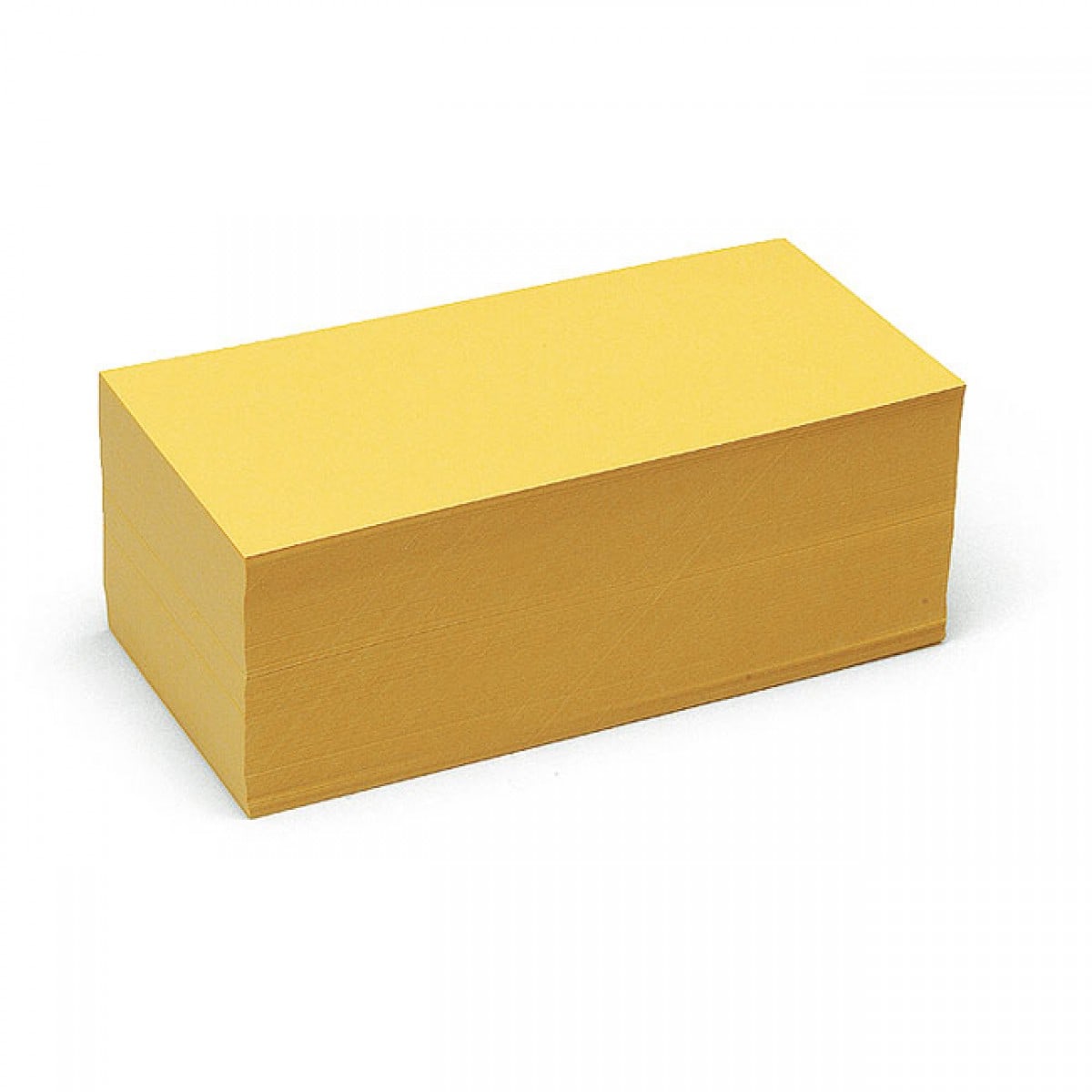 Rechteck-Karten, Pin-It, 500 Stück, uni- 5 gelb