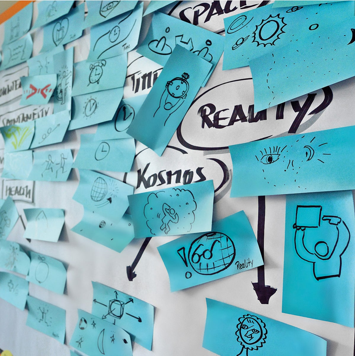 Zelfklevende rechthoekkaarten, uni kleuren