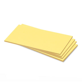 Stick-It Cards, rectangular, 100 sheets, single colors
