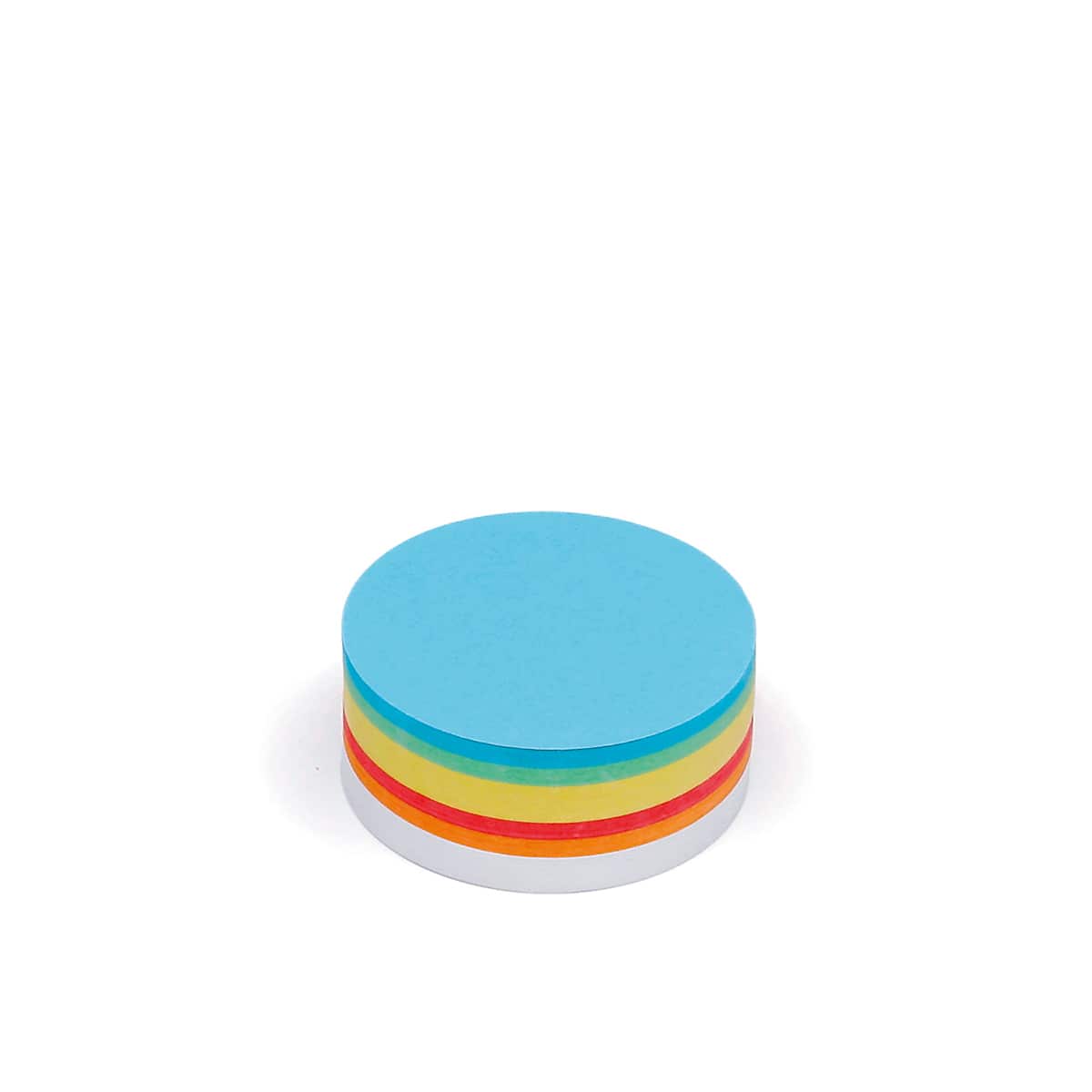 Kleine runde Scheiben, Pin-It, 250 Stück, 6-farbig sortiert
