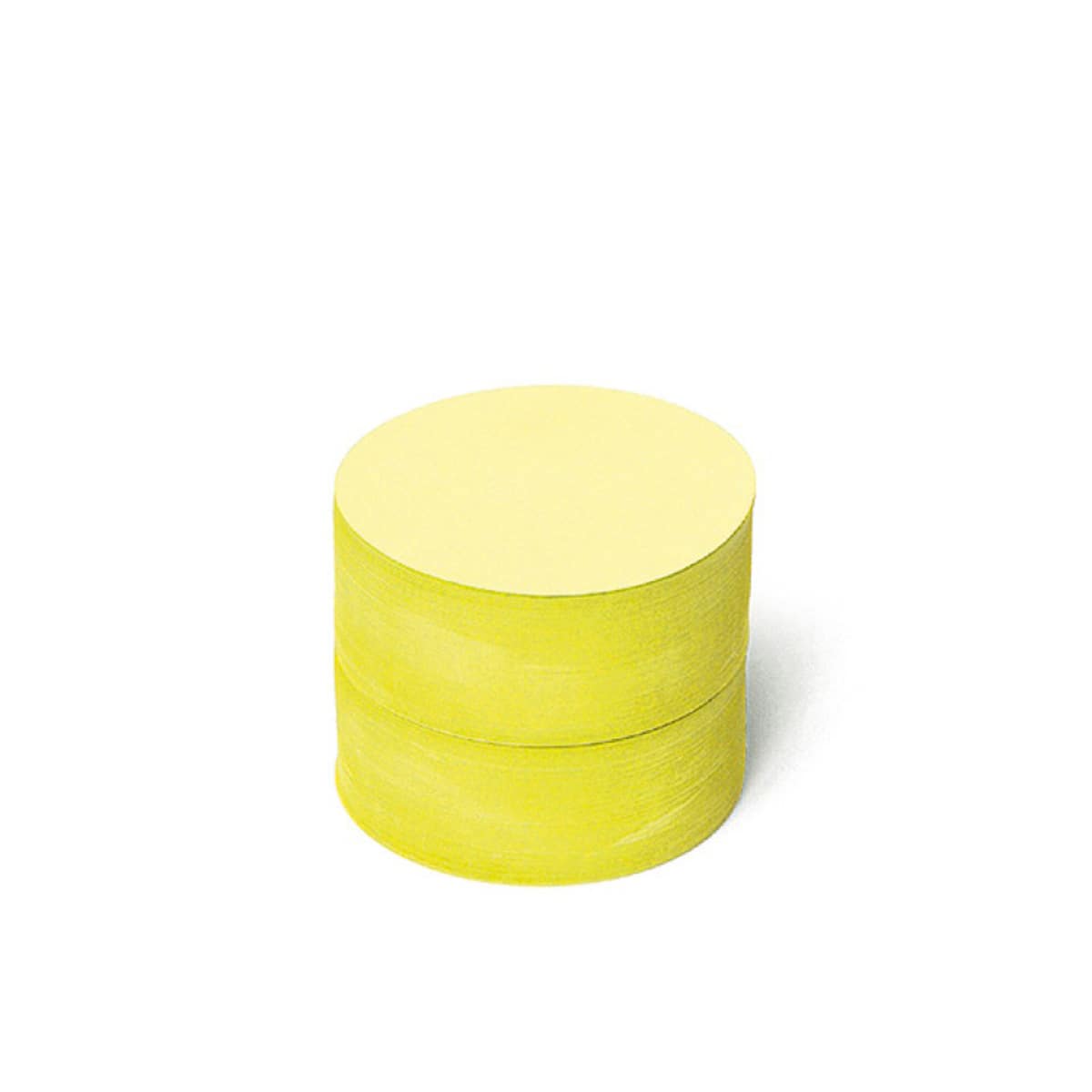 Kleine runde Scheiben, Pin-It, 500 Stück, uni- 5 gelb