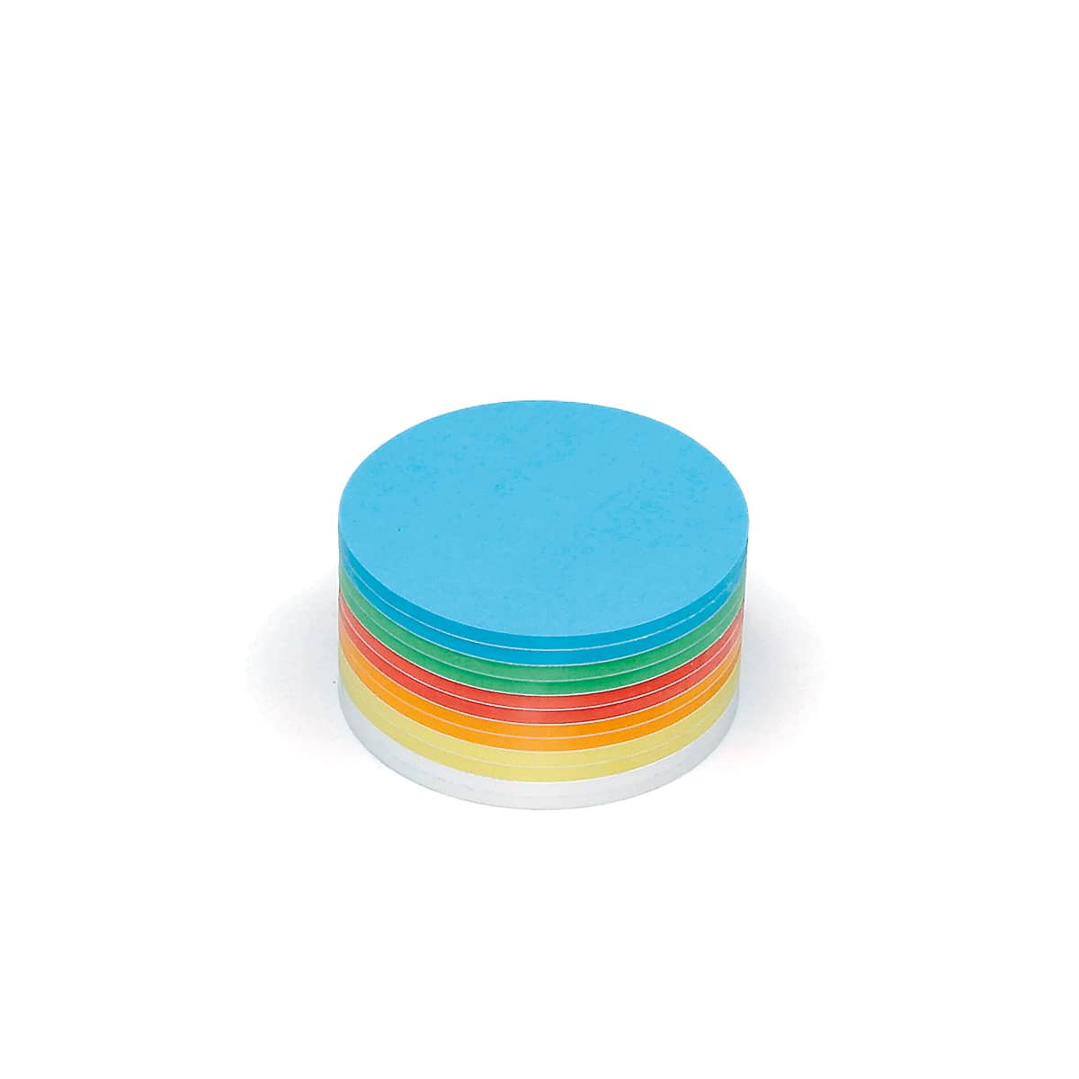 Stick-It Cards, small circular, 300 sheets, assorted