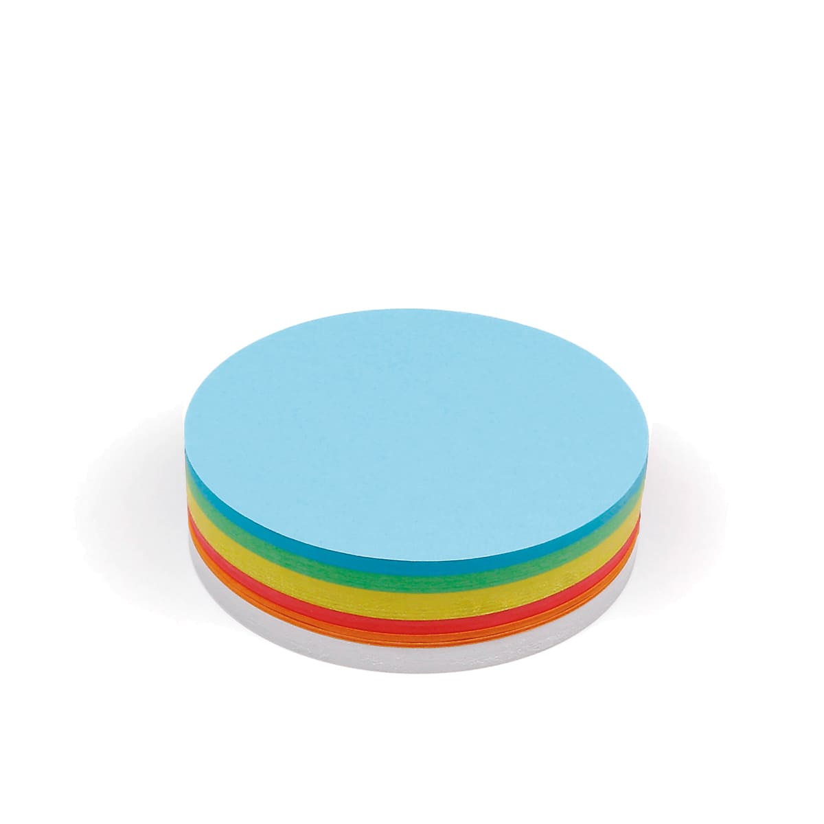Mittlere runde Scheiben, Pin-It, 250 Stück, 6-farbig sortiert