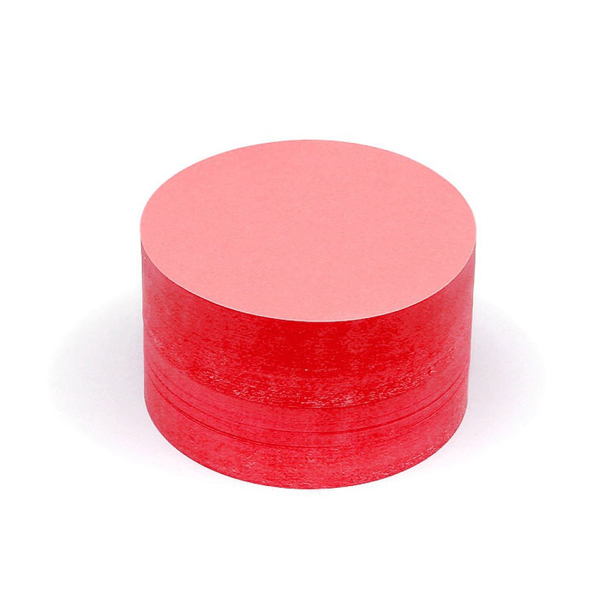Mittlere runde Scheiben, Pin-It, 500 Stück, uni- 2 rot