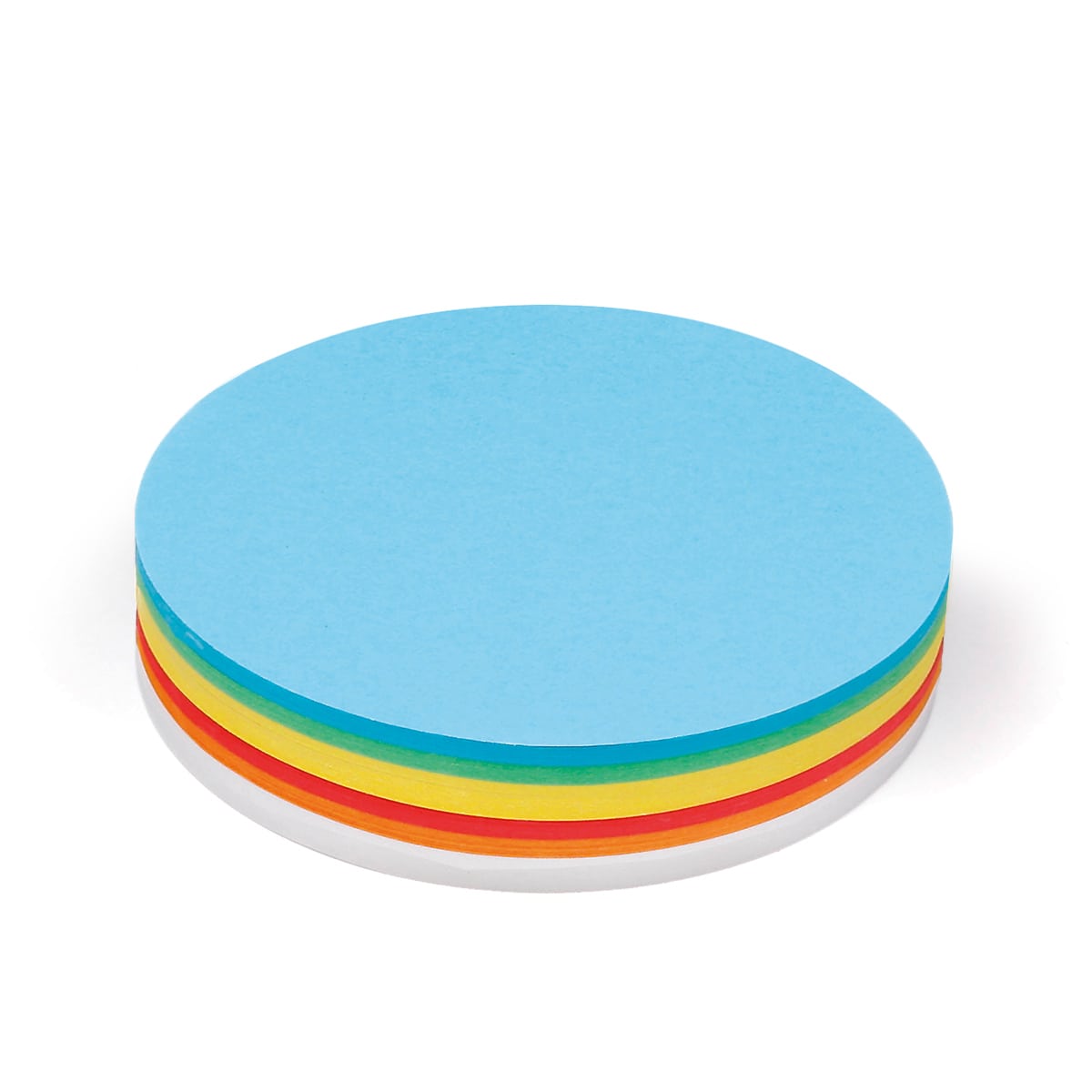 Große runde Scheiben, Pin-It, 250 Stück, 6-farbig sortiert