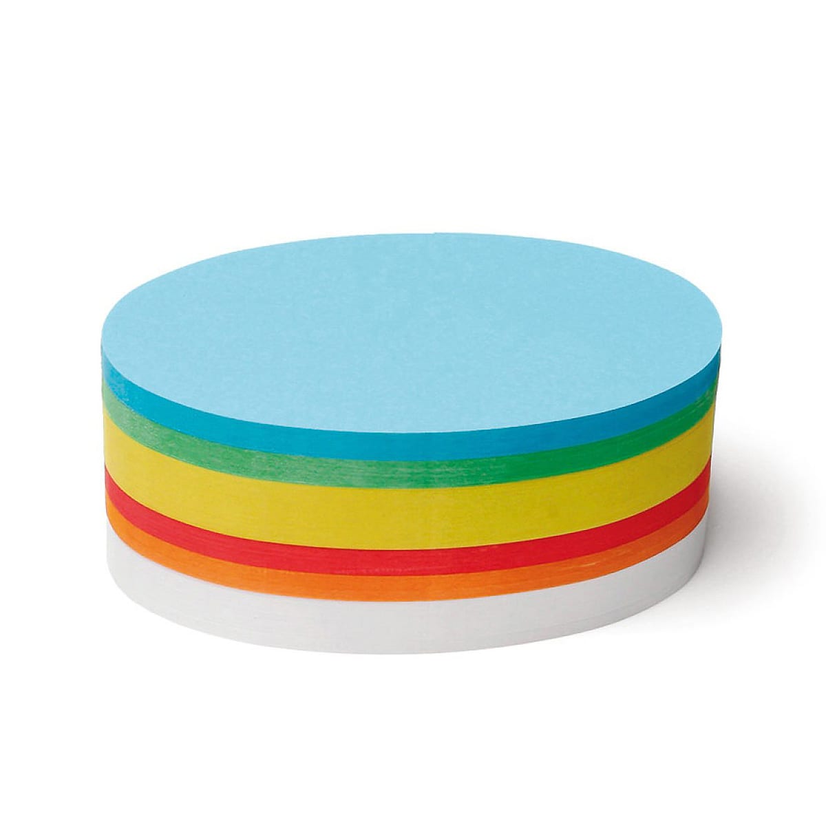 Pin-It Cards, oval, 500 sheets, assorted