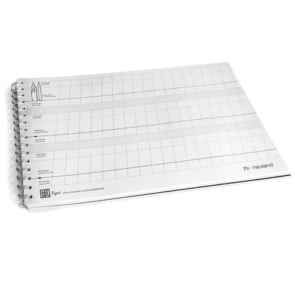 Schrijfoefeningblok voor handlettering Learning Pad to go