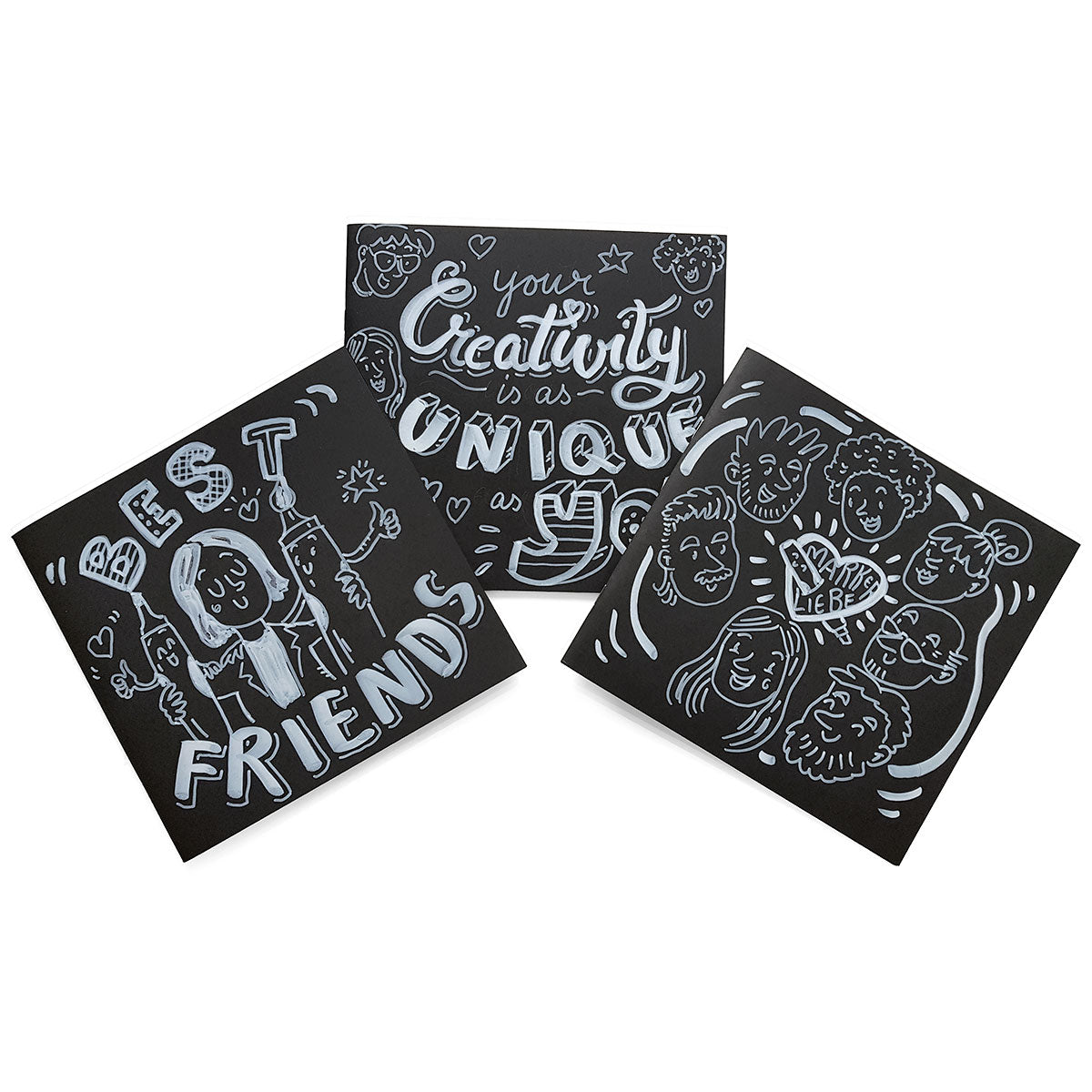 BlackSpace, Sketchbooklet, 21x20 cm