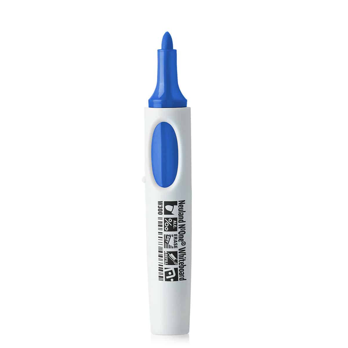 Neuland No.One® R Whiteboard, round nib, 2-4 mm – Single Colors- w300 blau