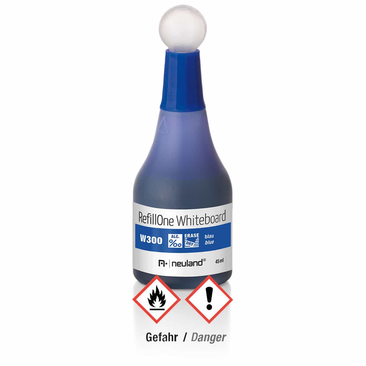 Navulfles RefillOne, Whiteboardmarker, enkel- w300 blau