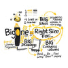 Neuland BigOne® Facilitation Marker, wedge nib 6-12 mm – single colors