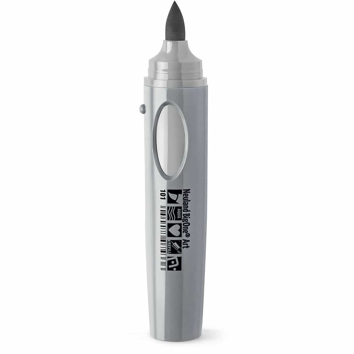 Neuland BigOne® Art, penseelpunt 2 – 15 mm - enkele kleuren- 101 grau