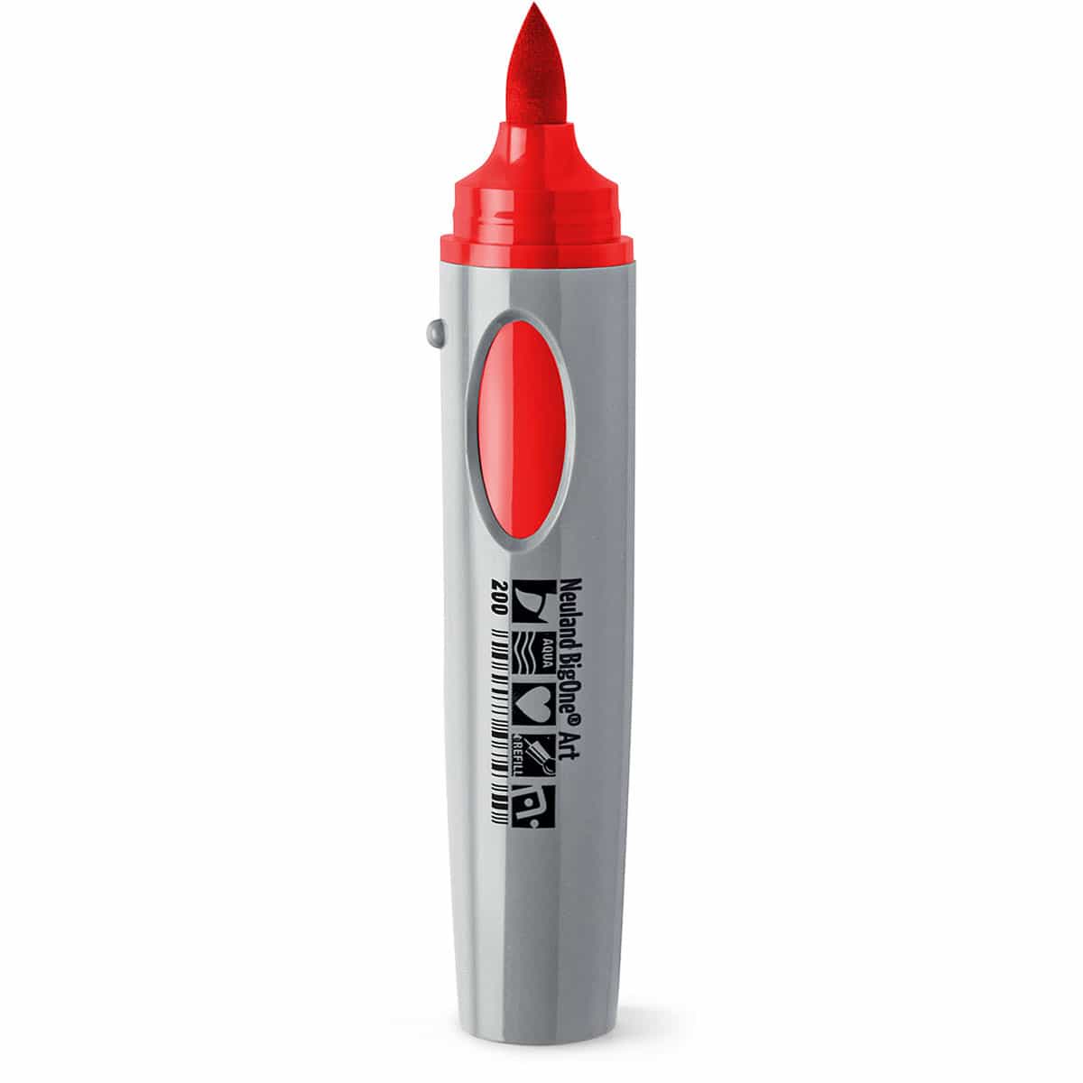 Neuland BigOne® Art, penseelpunt 2 – 15 mm - enkele kleuren- 200 rot