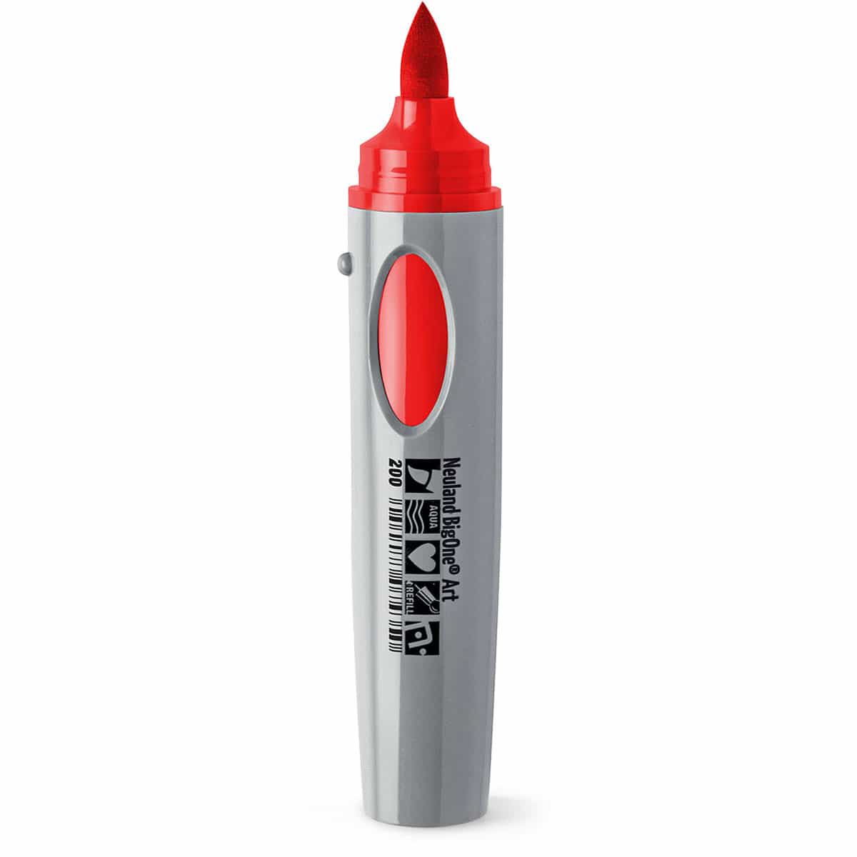 Neuland BigOne® Art, Pinselspitze 2 – 15 mm - Einzelfarben- 200 rot