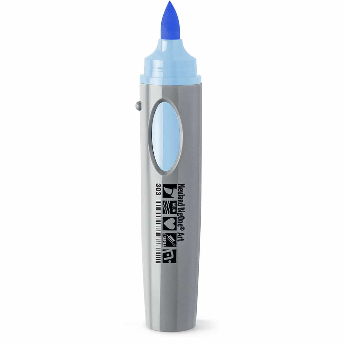 Neuland BigOne® Art, Pinselspitze 2 – 15 mm - Einzelfarben- 303 pastellblau