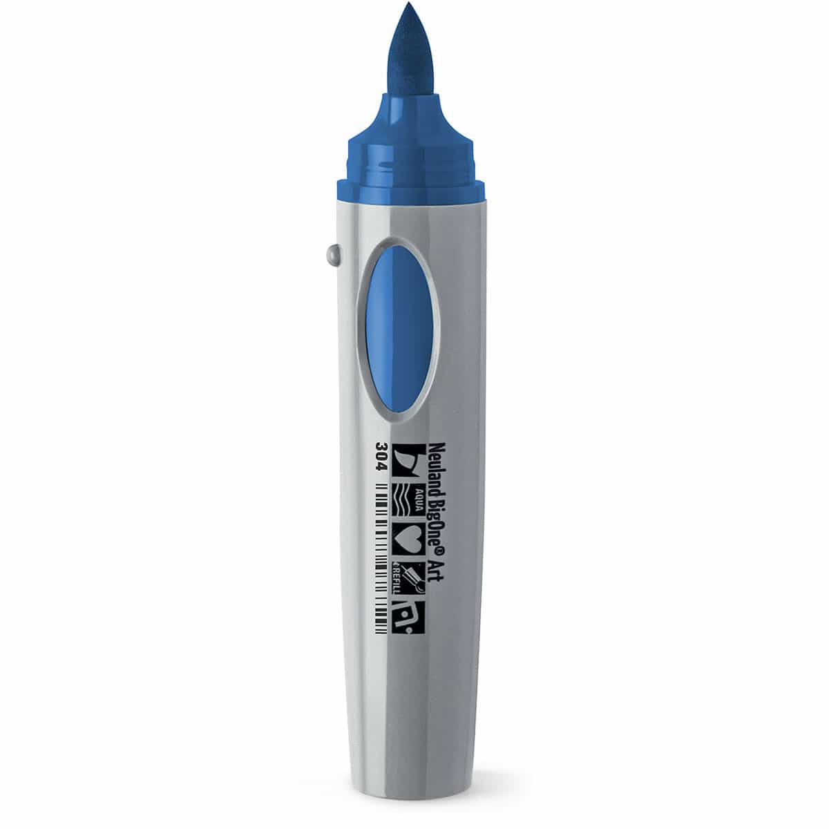 Neuland BigOne® Art, penseelpunt 2 – 15 mm - enkele kleuren- 304 jeansblau