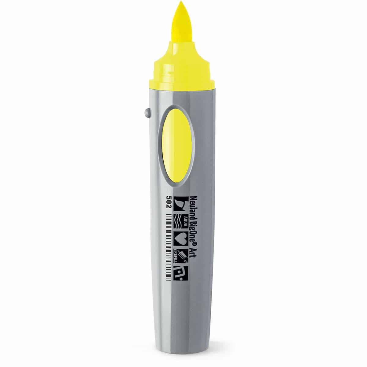 Neuland BigOne® Art, Pinselspitze 2 – 15 mm - Einzelfarben- 502 pastellgelb