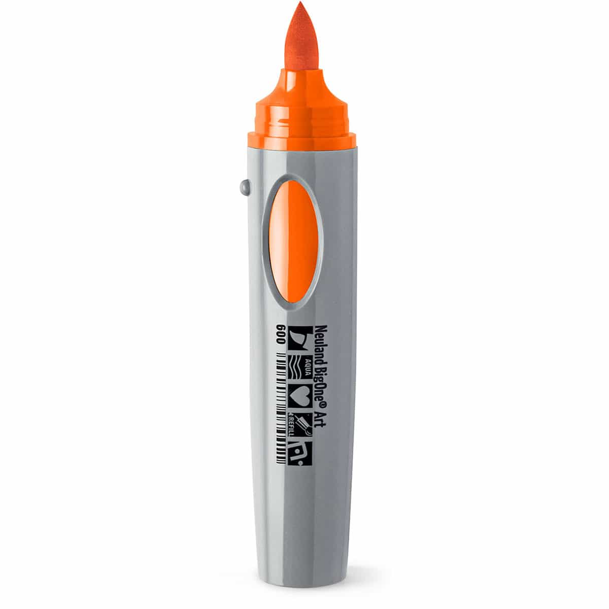 Neuland BigOne® Art, penseelpunt 2 – 15 mm - enkele kleuren- 600 orange