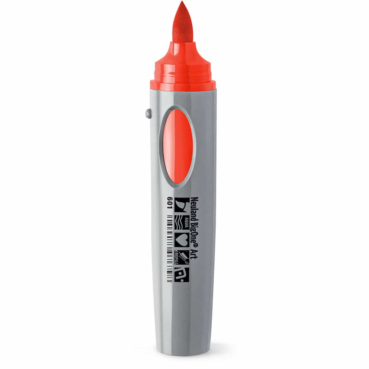 Neuland BigOne® Art, Pinselspitze 2 – 15 mm - Einzelfarben- 601 rot-orange
