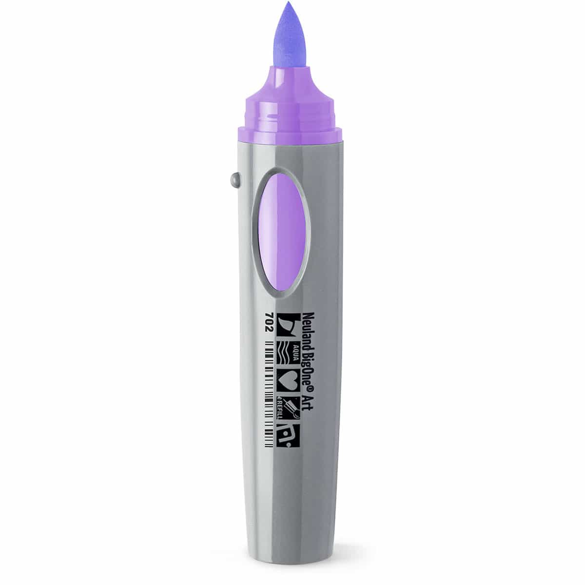 Neuland BigOne® Art, penseelpunt 2 – 15 mm - enkele kleuren- 702 pastellviolett