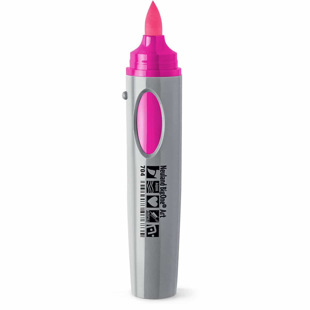 Neuland BigOne® Art, penseelpunt 2 – 15 mm - enkele kleuren- 704 neonpink