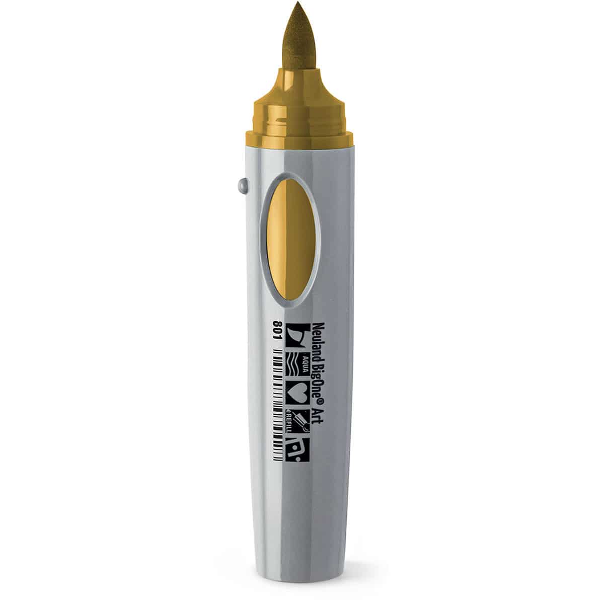 Neuland BigOne® Art, Pinselspitze 2 – 15 mm - Einzelfarben- 801 goldocker