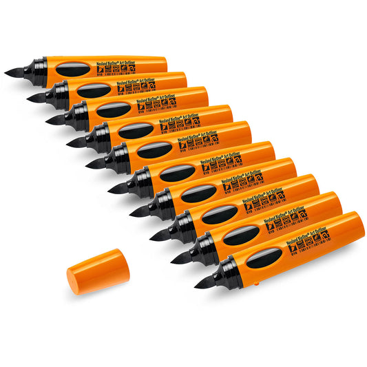 Konturenmarker Neuland BigOne® Art Outliner, Pinselspitze – 10er-Set