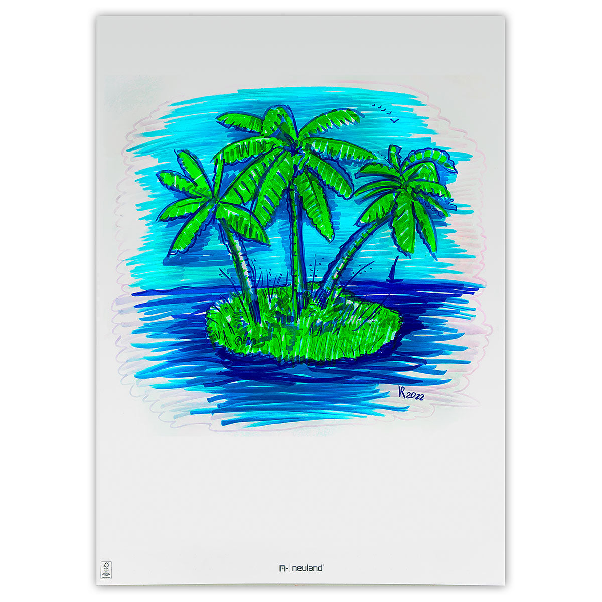 Neuland BigOne® Art, 5/ kleur sets- set no. 27 sea breeze