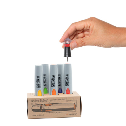 Neuland BigOne® Art, penseelpunt 2-15  mm, Sixpack No. 29 Rainbow