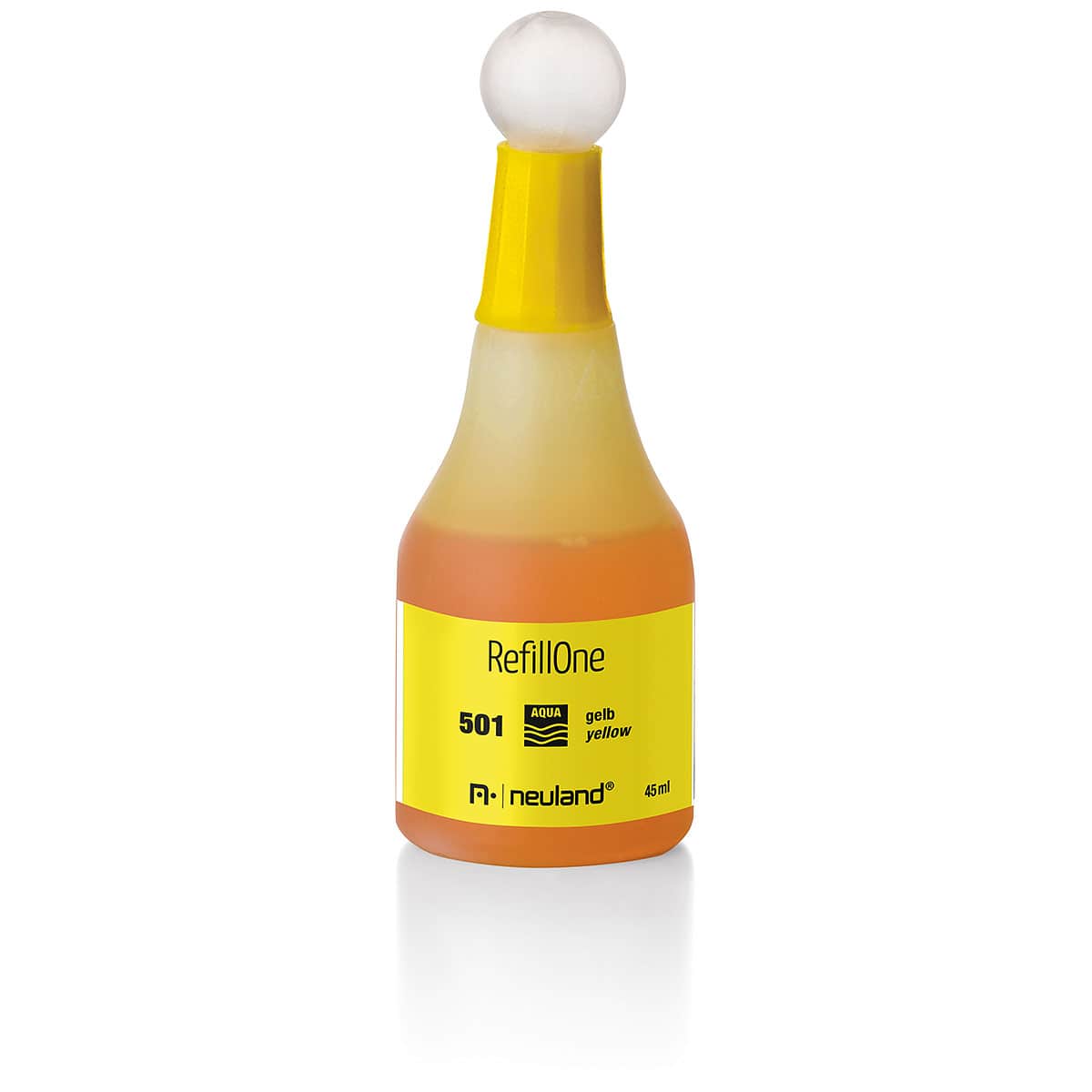 Nachfülltinte RefillOne, Wasserbasis, Einzelfarben- 501 gelb