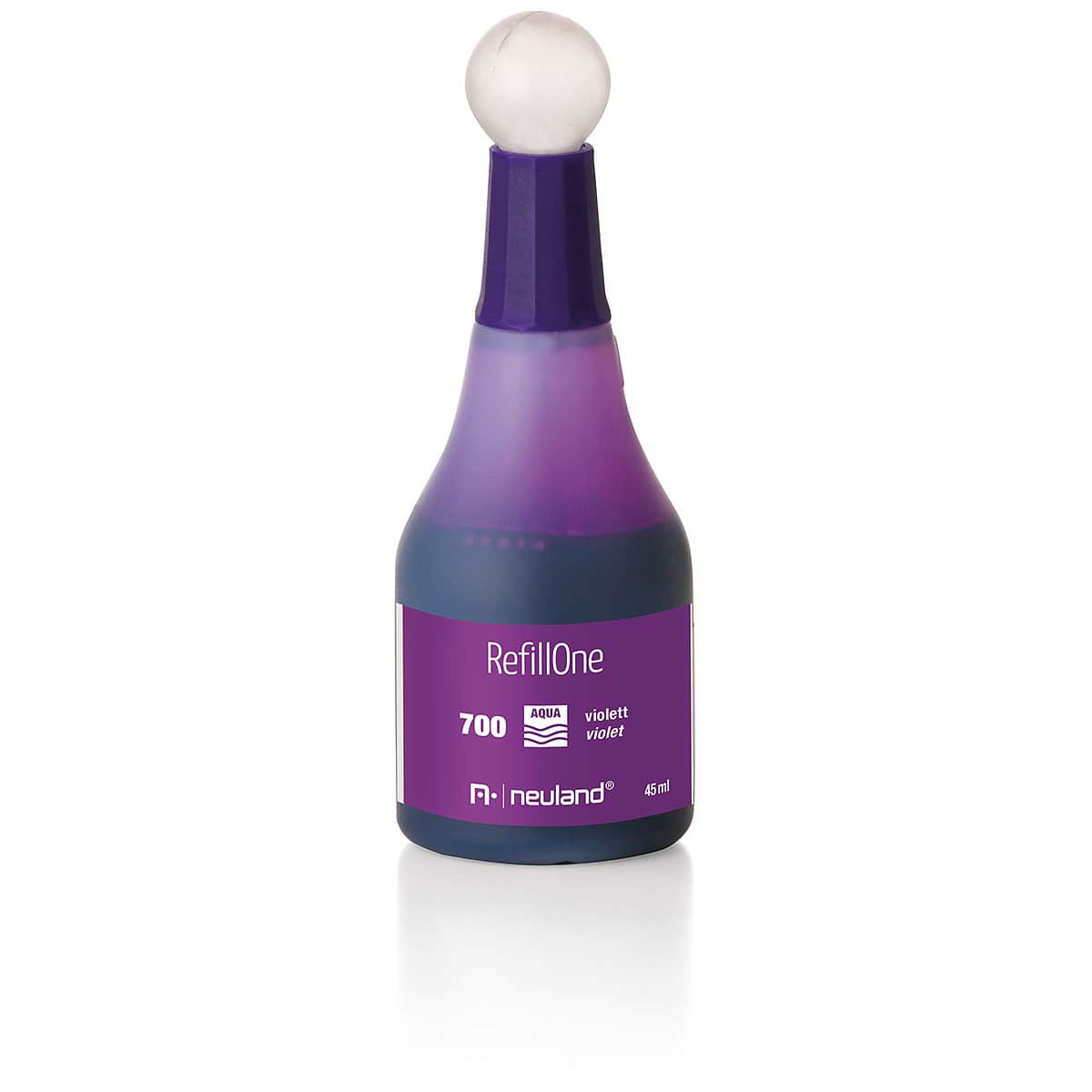 Nachfülltinte RefillOne, Wasserbasis, Einzelfarben- 700 violett