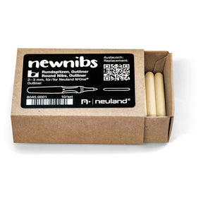 Replacement Round Nibs, 2-3 mm, Neuland No.One® Outliner and Neuland No.One® R Cover