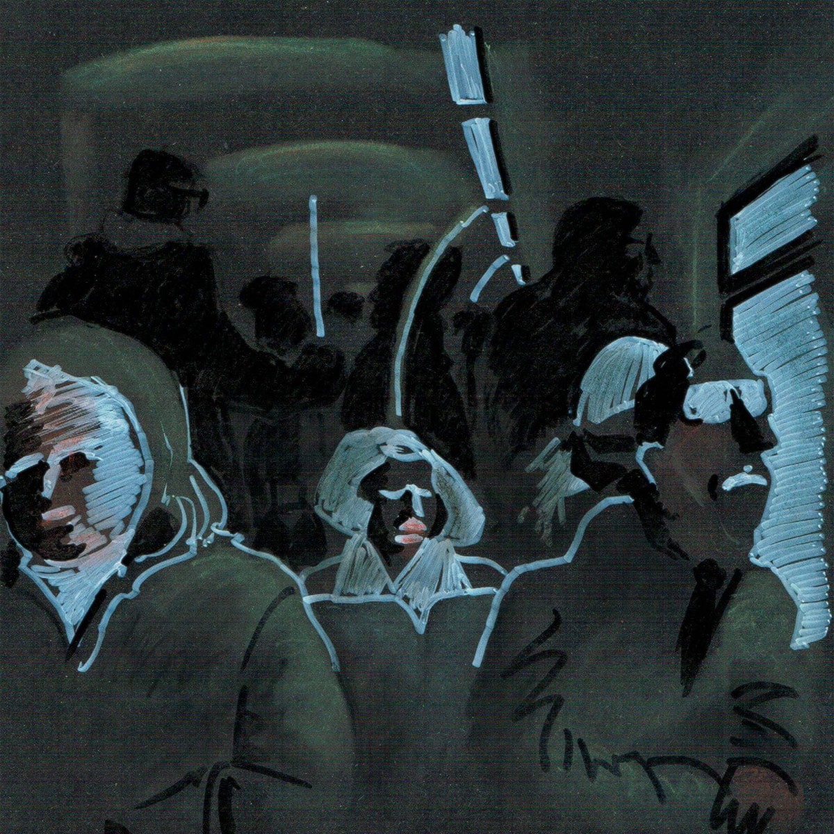 myNotepad, black - Writing block