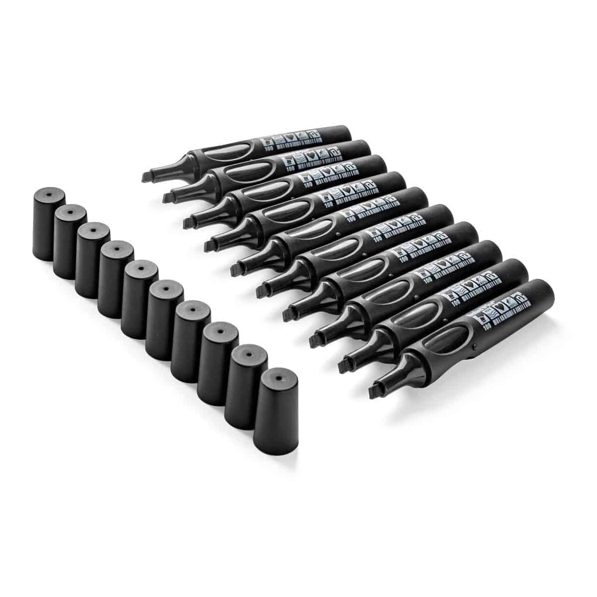 Neuland No.One®, wigpunt 2-6 mm, 10 stuks voordeel sets- set no. u1 schwarz