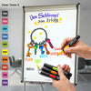 Neuland No.One® Color Set, 10-Pack Facilitation Markers, wedge nib