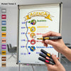 Neuland No.One® Color Set, 10-Pack Facilitation Markers, wedge nib