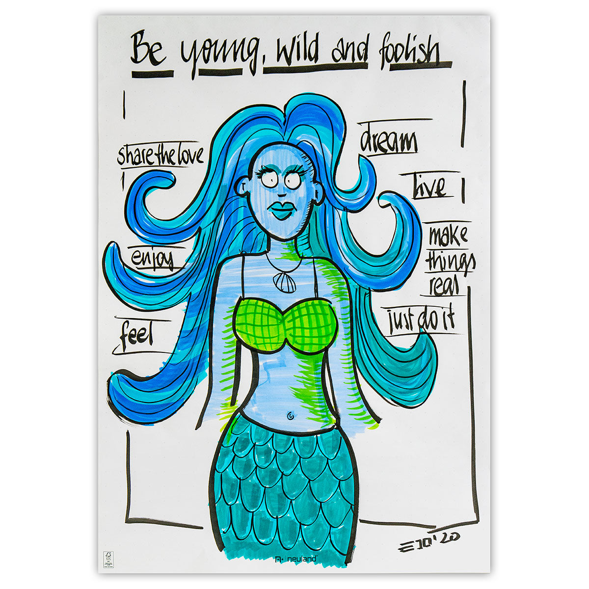 #farbset wählen_bigone art set no. 16 mermaids kiss