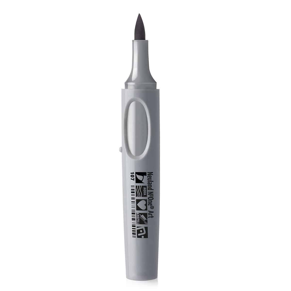 Neuland No.One® Art, penseelpunt 0,5-7 mm – enkele kleur- 107 grau 4