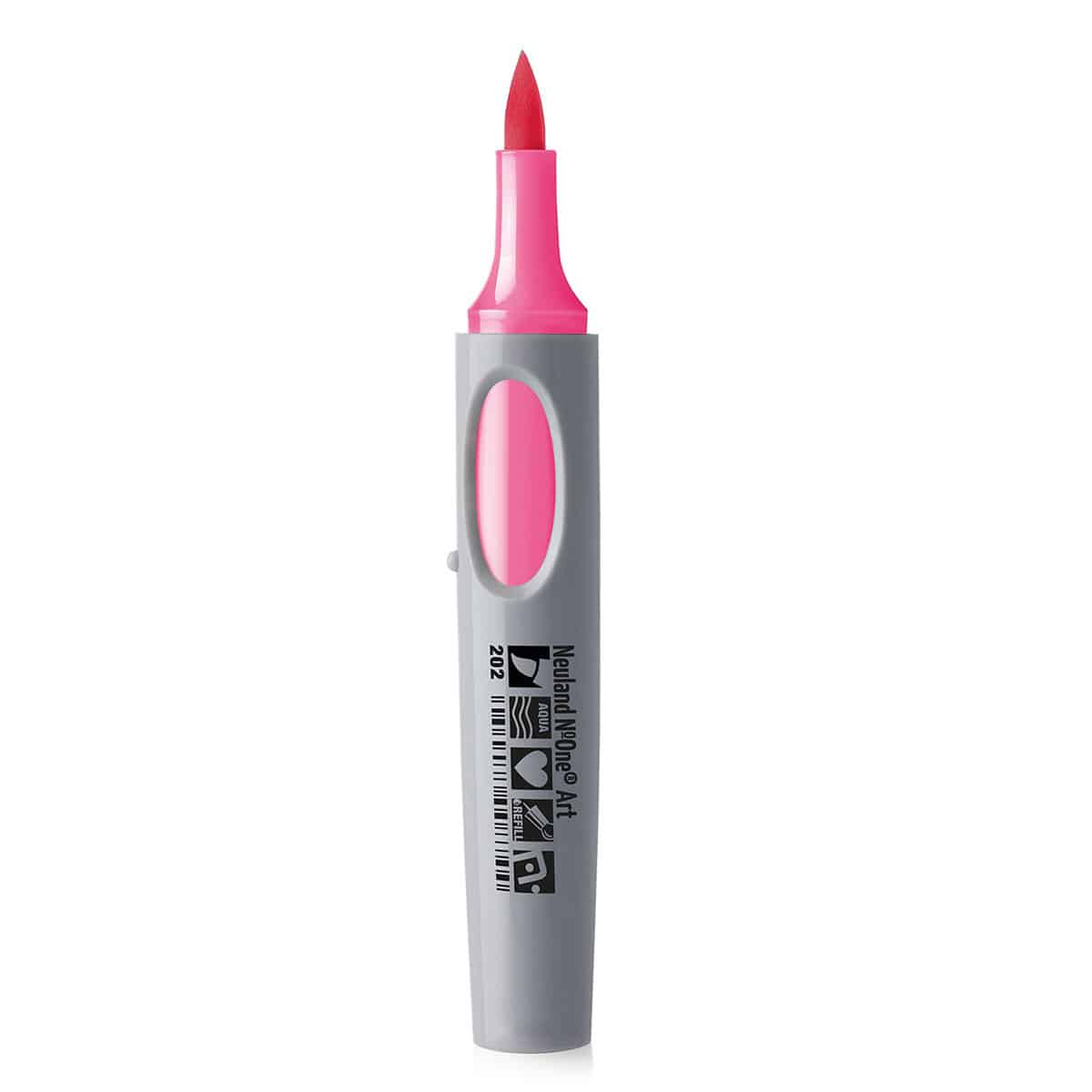 Neuland No.One® Art, penseelpunt 0,5-7 mm – enkele kleur- 202 rosa