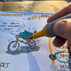 Brushmarker Neuland No.One® Art, Pinselspitze 0,5-7 mm, Einzelfarben