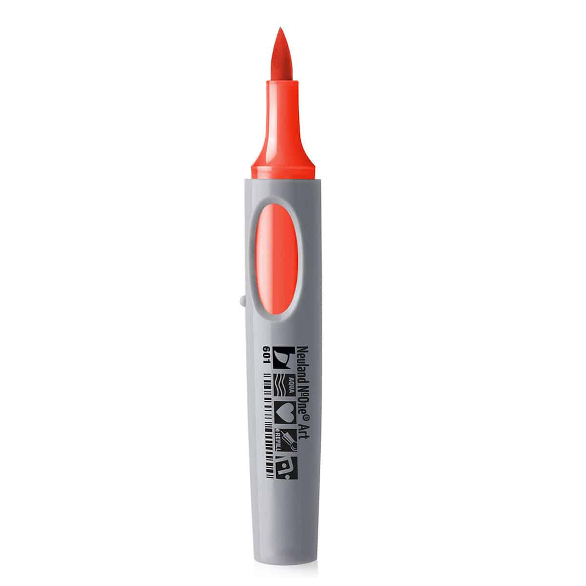 Neuland No.One® Art, penseelpunt 0,5-7 mm – enkele kleur- 601 rot-orange