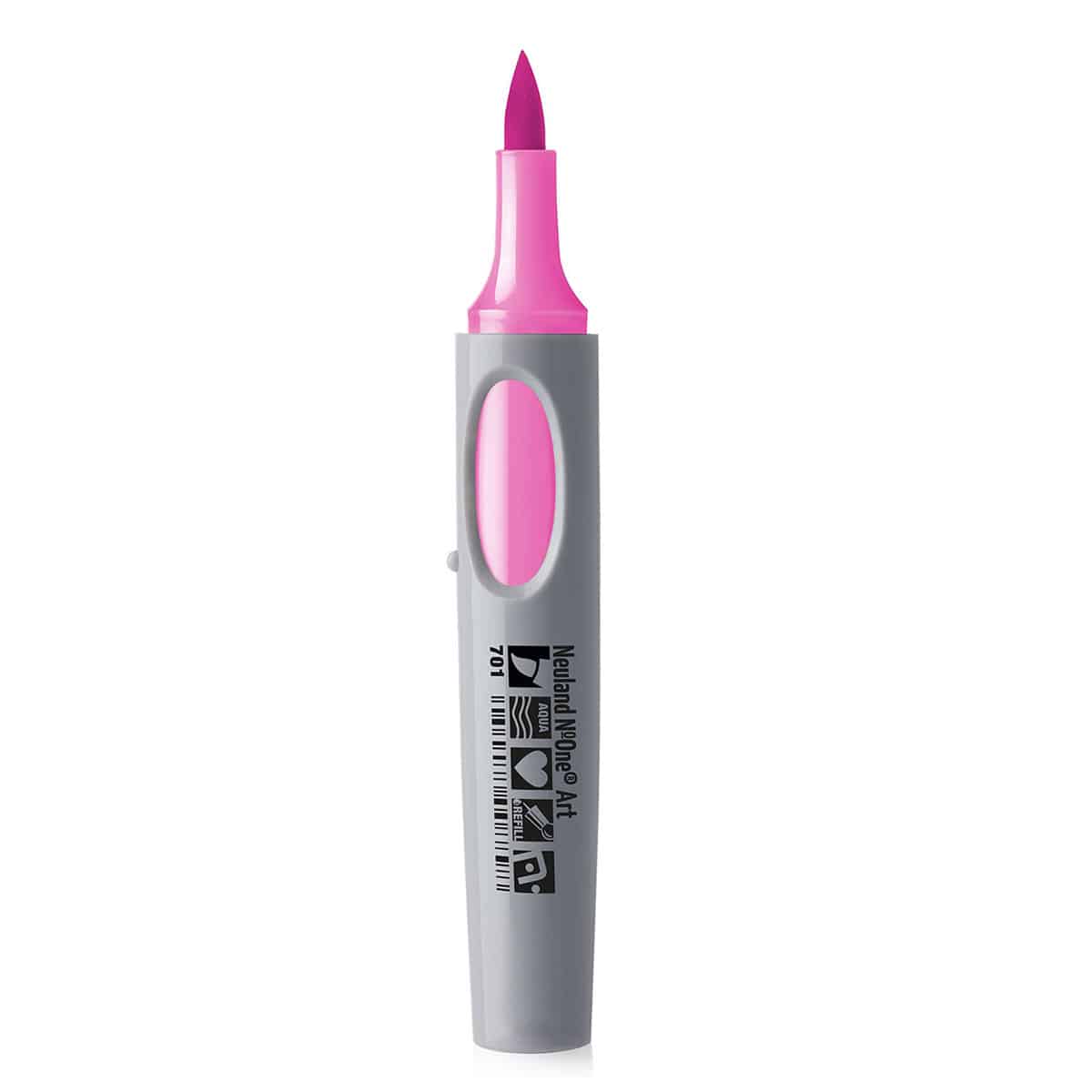 Neuland No.One® Art, Pinselspitze 0,5-7 mm - Einzelfarben- 701 pink