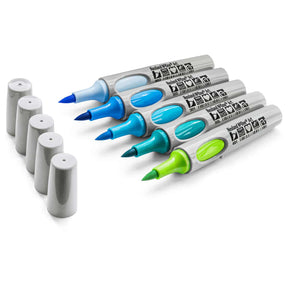 Neuland No.One® Art, brush nib 0,5-7 mm, 5/color sets