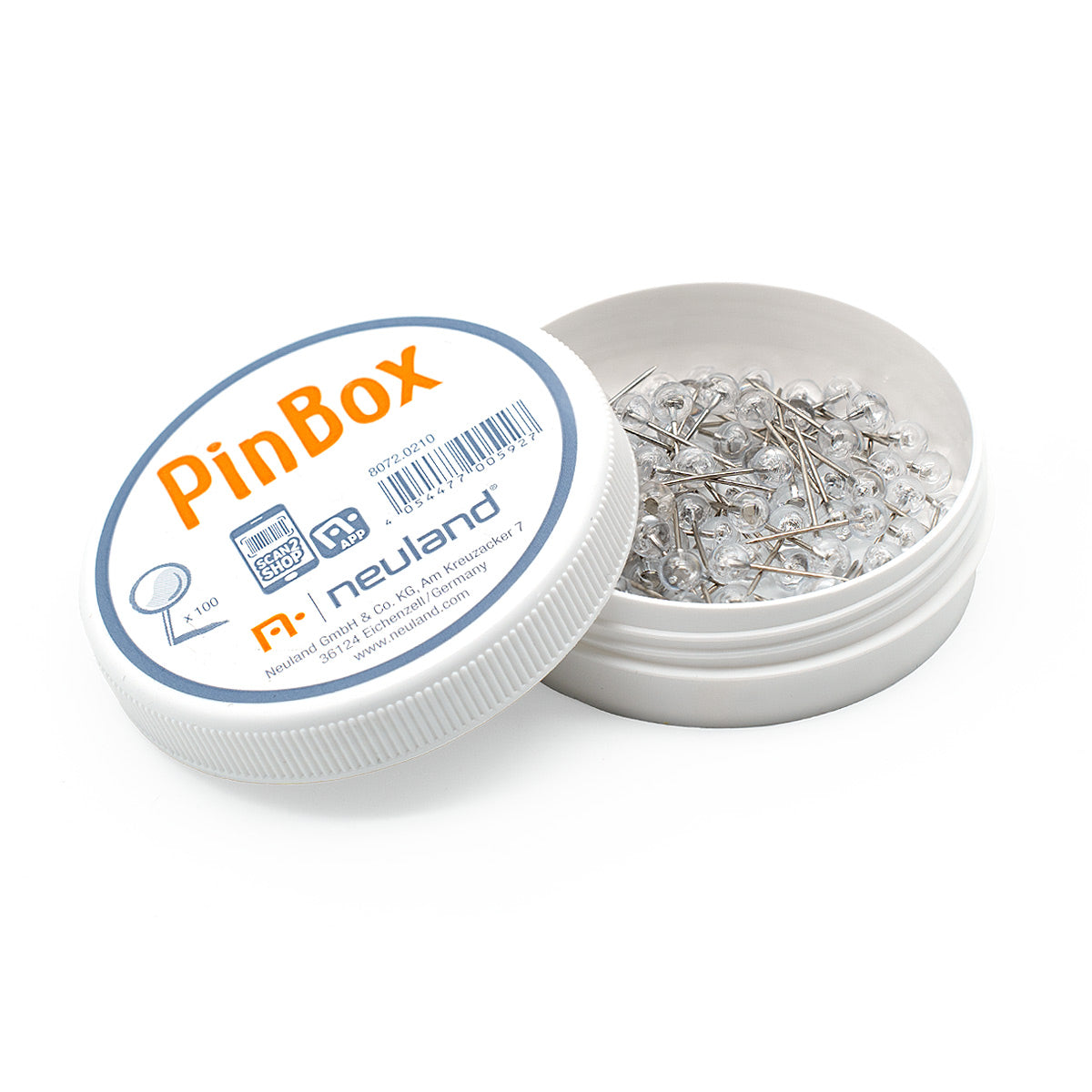 PinBox mit 100 Nadeln